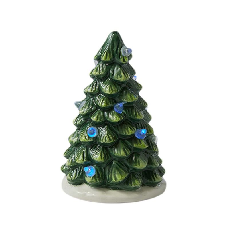 スポード クリスマスツリー ヴィレッジ LED ツリー センターピース