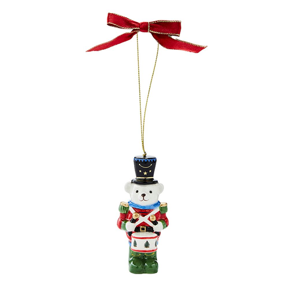 スポード クリスマスツリー オーナメント テディベア（くるみ割り人形）