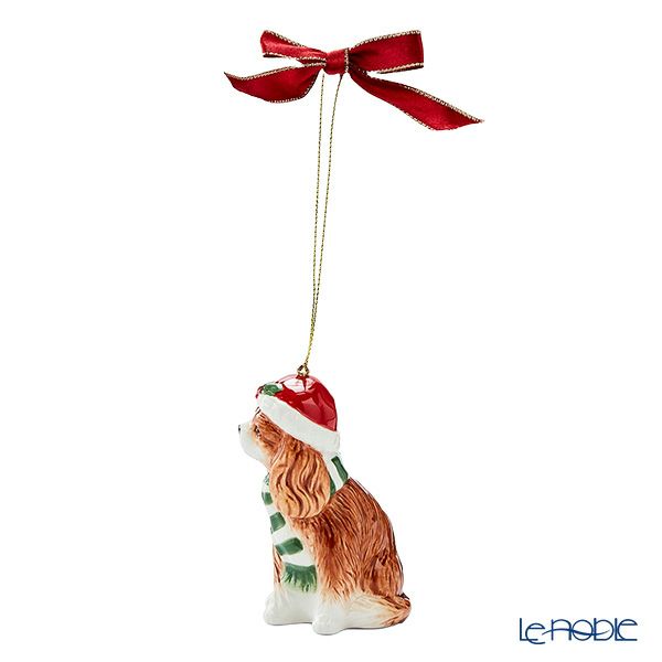 スポード クリスマスツリー オーナメント キング・チャールズ・スパニエル