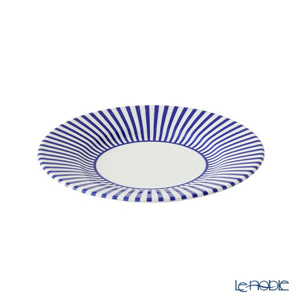 スポード ステッカート プレート 18cm ナローストライプ