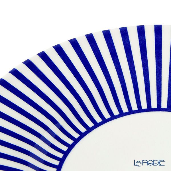 スポード ステッカート プレート 18cm ナローストライプ