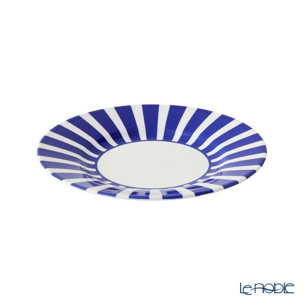 スポード ステッカート プレート 18cm ボールドストライプ