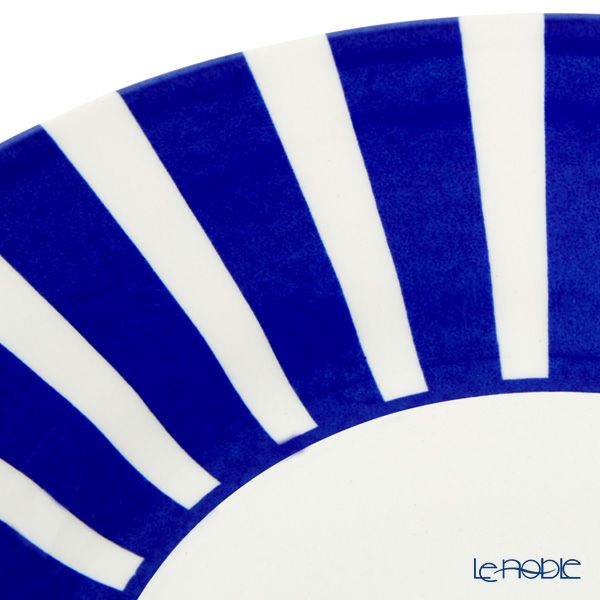 スポード ステッカート プレート 18cm ボールドストライプ