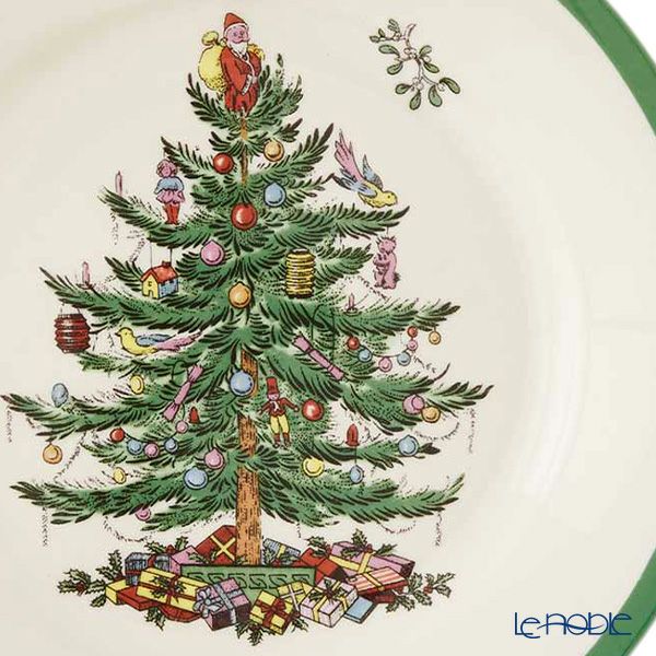 スポード クリスマスツリー プレート 20cm