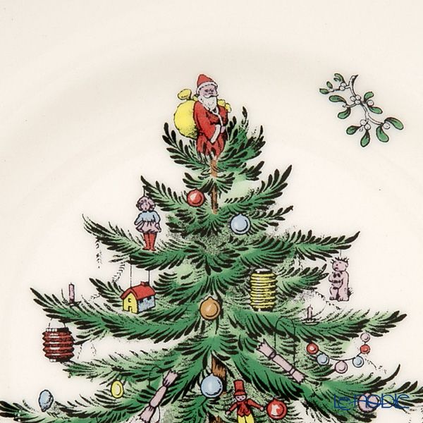 スポード クリスマスツリー プレート 16cm