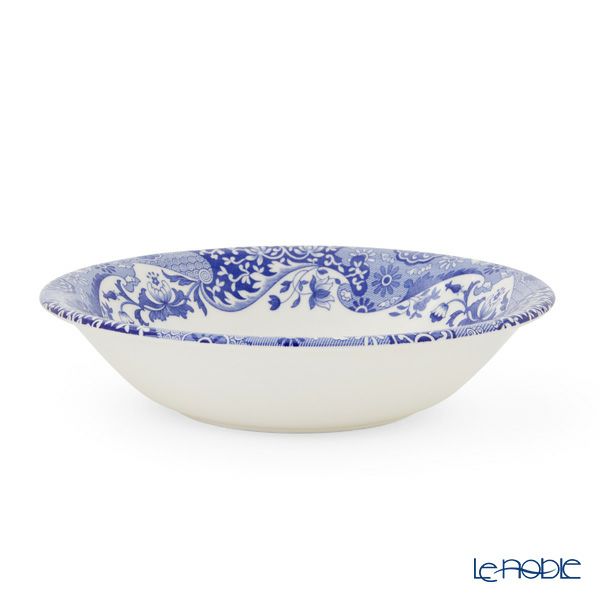 スポード ブルーイタリアン クリスマスツリー シリアルボウル 20cm