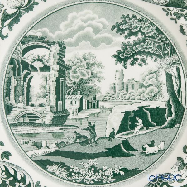 スポード グリーンイタリアン プレート 27cm