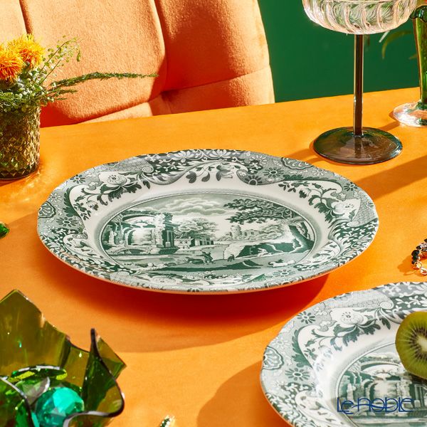 スポード グリーンイタリアン プレート 27cm