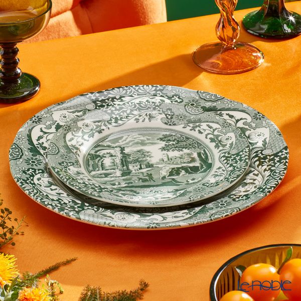 スポード グリーンイタリアン プレート 20cm