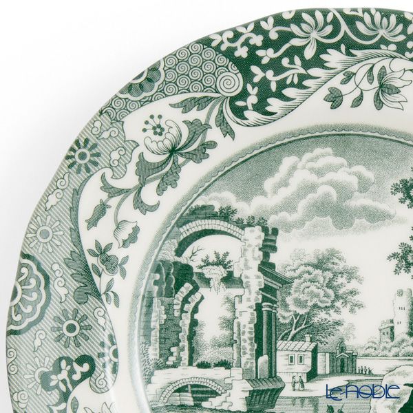 スポード グリーンイタリアン プレート 15cm