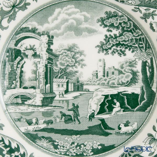 スポード グリーンイタリアン プレート 15cm