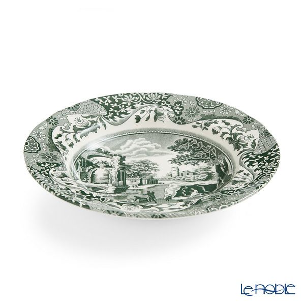 スポード グリーンイタリアン スーププレート 23cm