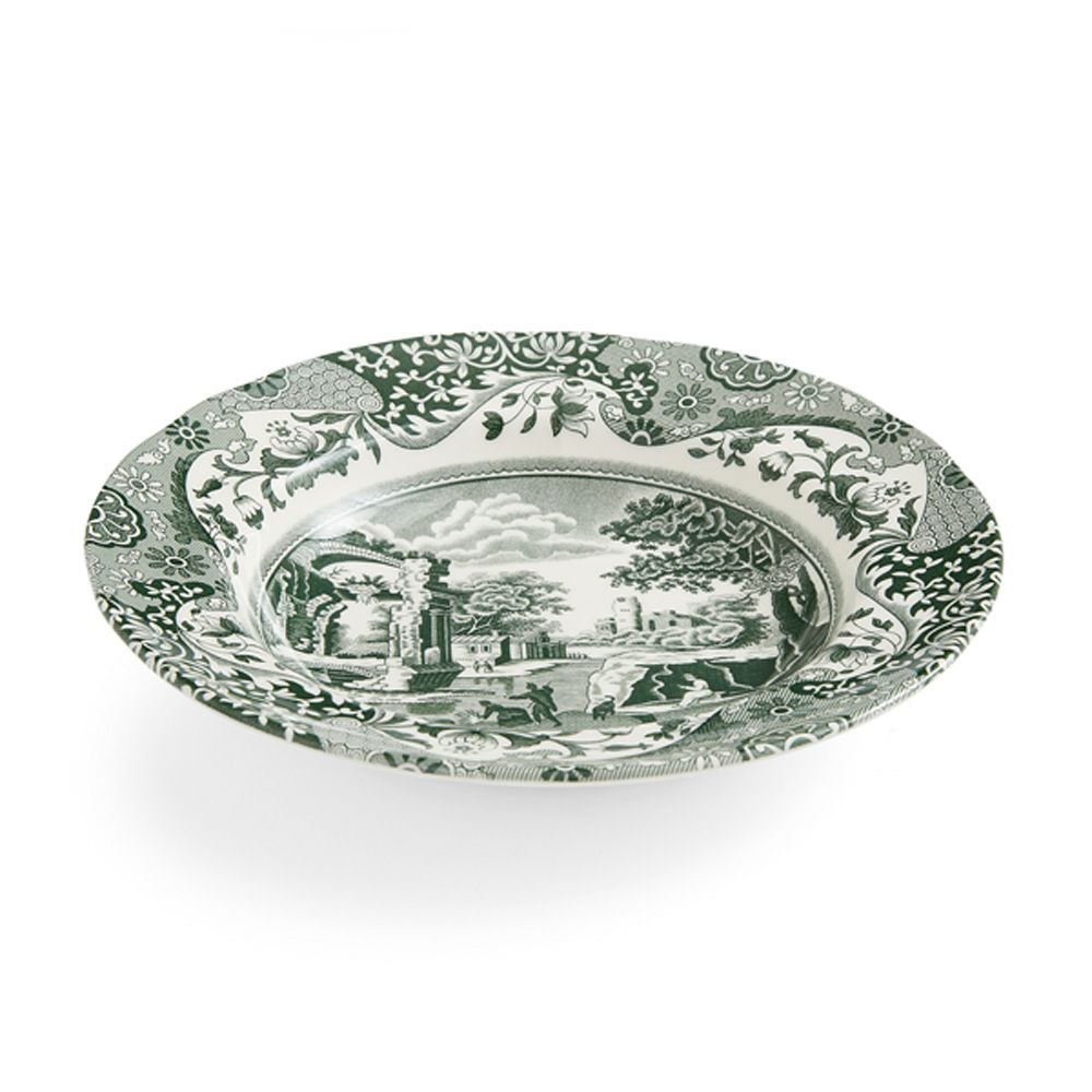 スポード グリーンイタリアン スーププレート 23cm