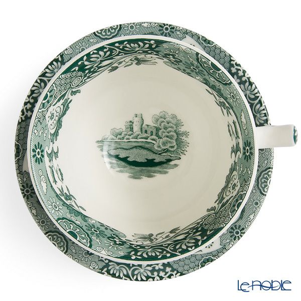 スポード グリーンイタリアン ブレックファーストカップ＆ソーサー