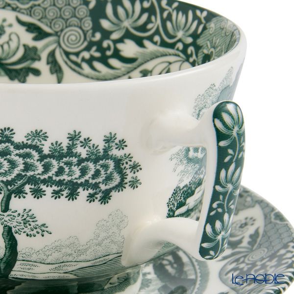 スポード グリーンイタリアン ブレックファーストカップ＆ソーサー