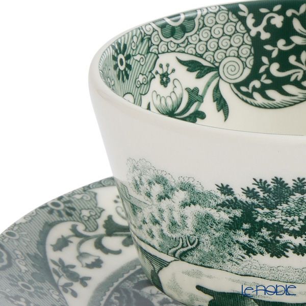 スポード グリーンイタリアン ティーカップ＆ソーサー 200ml