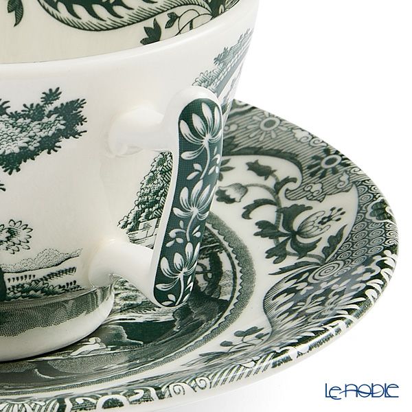 スポード グリーンイタリアン ティーカップ＆ソーサー 200ml