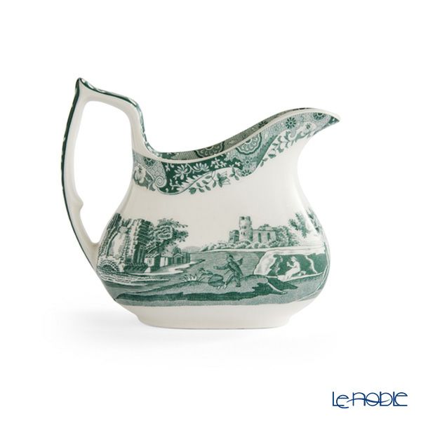 スポード グリーンイタリアン クリームジャグ／クリーマー／ミルクポット 280ml