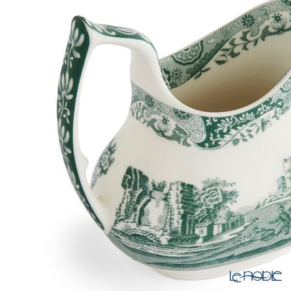 スポード グリーンイタリアン クリームジャグ／クリーマー／ミルクポット 280ml