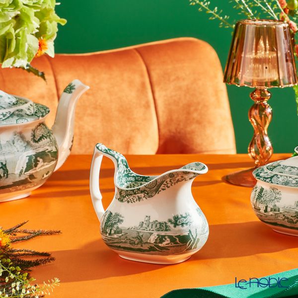 スポード グリーンイタリアン クリームジャグ／クリーマー／ミルクポット 280ml