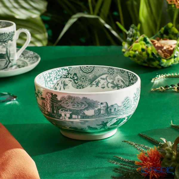 スポード グリーンイタリアン ボウル 11cm