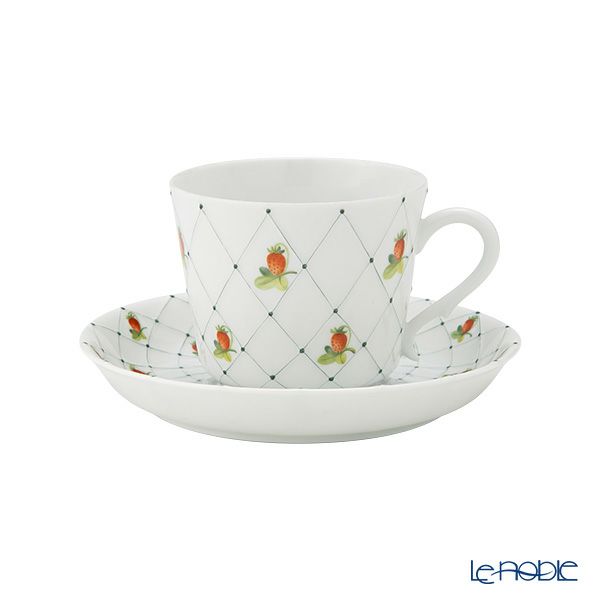 ヘレンド RSFR-3 ティーカップ＆ソーサー ストロベリー 150ml 03949／03929