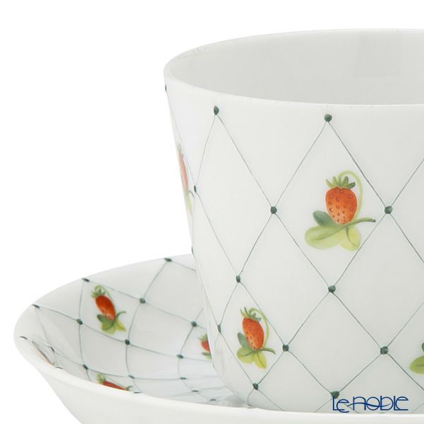 ヘレンド RSFR-3 ティーカップ＆ソーサー ストロベリー 150ml 03949／03929