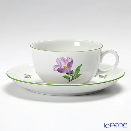 アウガルテン（AUGARTEN） ウィンナーフラワー（5089G） クロッカス ティーカップ＆ソーサー（S） 200ml（001）
