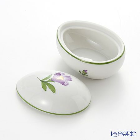 アウガルテン（AUGARTEN） ウィンナーフラワー（5089G） クロッカス エッグシェイプボックス（606）