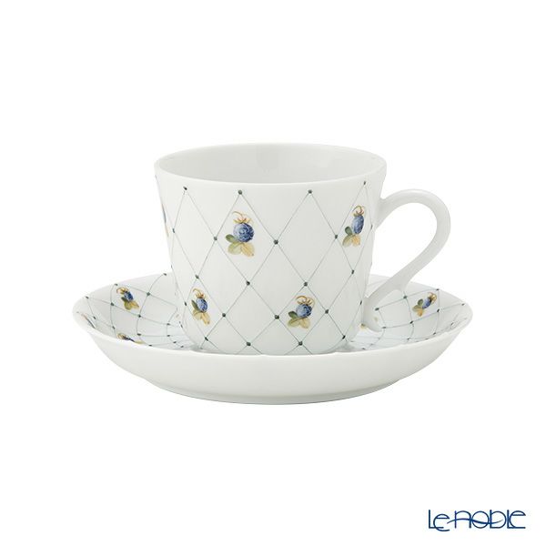 ヘレンド RSFR-2 ティーカップ＆ソーサー ブルーベリー 150ml 03949／03929