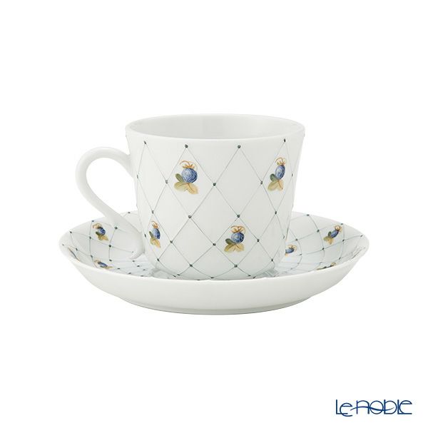 ヘレンド RSFR-2 ティーカップ＆ソーサー ブルーベリー 150ml 03949／03929