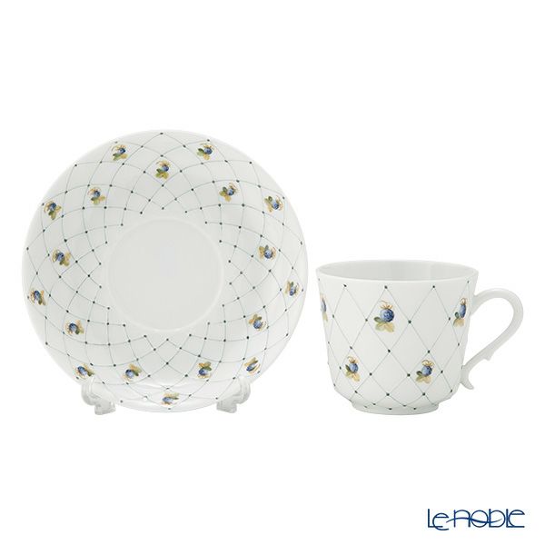 ヘレンド RSFR-2 ティーカップ＆ソーサー ブルーベリー 150ml 03949／03929