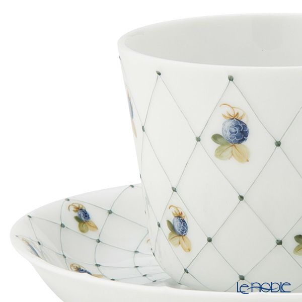 ヘレンド RSFR-2 ティーカップ＆ソーサー ブルーベリー 150ml 03949／03929
