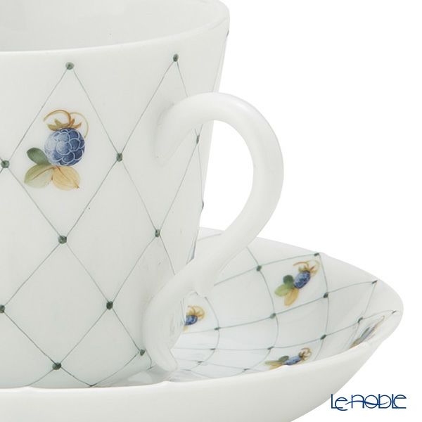 ヘレンド RSFR-2 ティーカップ＆ソーサー ブルーベリー 150ml 03949／03929