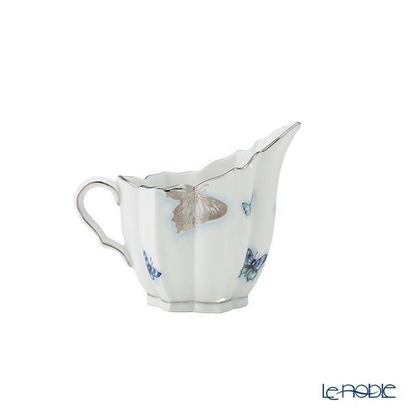 ヘレンド ブルーバタフライプラチナ PLL ティーセット