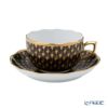 ヘレンド エカイユ ブラックゴールド VHN-OR ティーセット