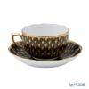 ヘレンド エカイユ ブラックゴールド VHN-OR ティーセット