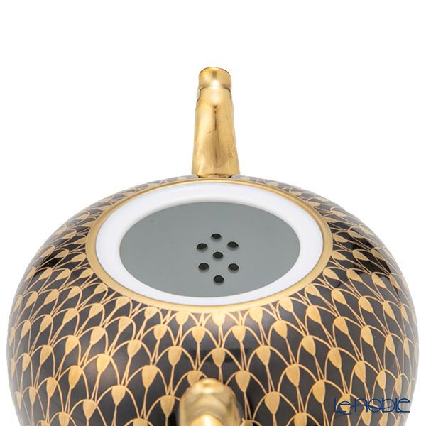 ヘレンド エカイユ ブラックゴールド VHN-OR ティーセット