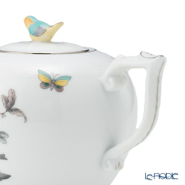 ヘレンド ロスチャイルドバード ブループラチナ O-ROE-PT ティーセット