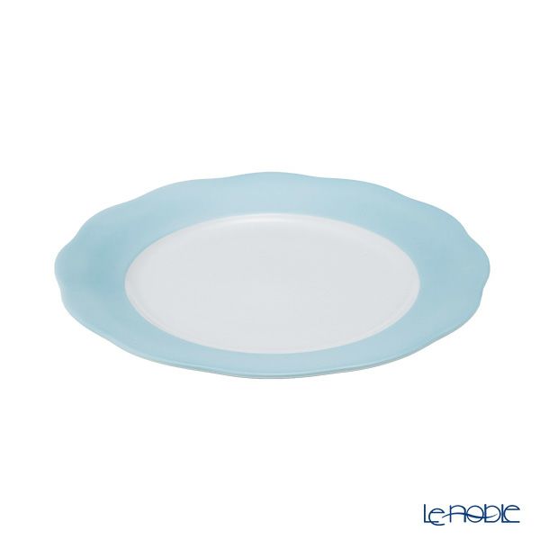 ヘレンド シルクリボン WCTQ01 20517-0-00 プレート 19cm ターコイズ 金彩なし