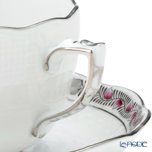 ヘレンド アポニーダークピンクプラチナ AP3-PT 00724-0-00 ティーカップ＆ソーサー 200ml