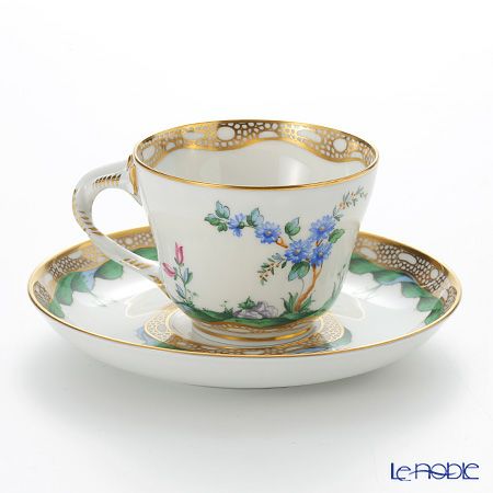 アウガルテン（AUGARTEN） ファンタジーバード（6766G） コーヒーカップ＆ソーサー（070）