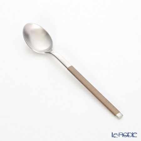 サクライ J-Tone 布着せカトラリー コージー ブラウン ティースプーン 5本セット 18-8