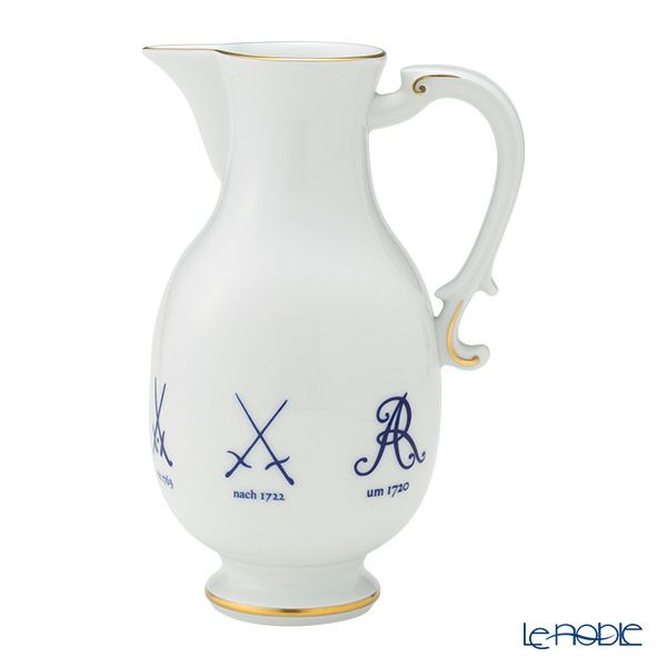 マイセン（Meissen） マイセンマーク 77810／55422 ウォータージャグ（ロゴ入り）
