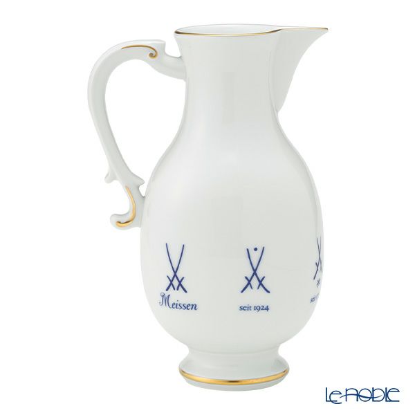 マイセン（Meissen） マイセンマーク 77810／55422 ウォータージャグ（ロゴ入り）
