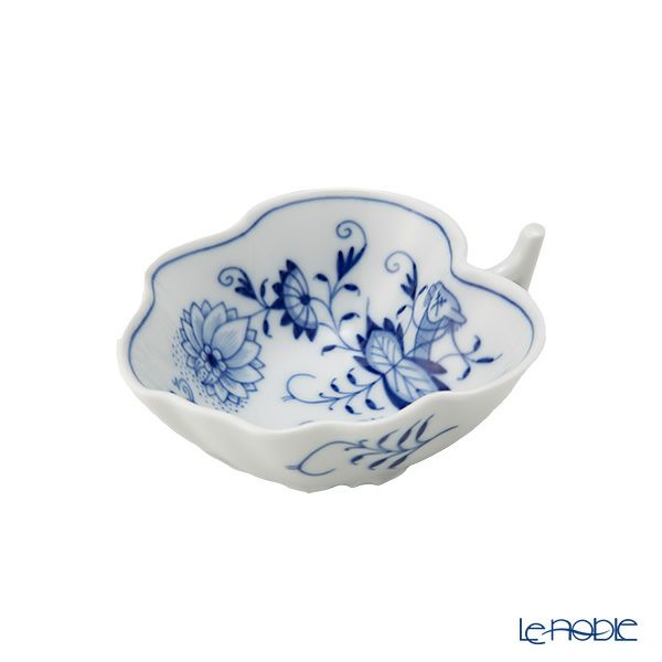 マイセン（Meissen） ブルーオニオン 800101／00206 リーフボウル 10×8cm