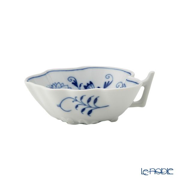 マイセン（Meissen） ブルーオニオン 800101／00206 リーフボウル 10×8cm