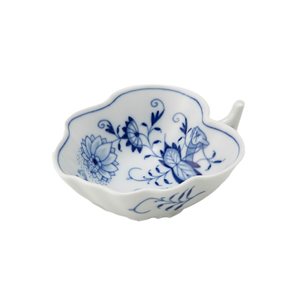 マイセン（Meissen） ブルーオニオン 800101／00206 リーフボウル 10×8cm