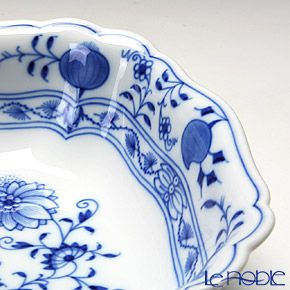 マイセン（Meissen） ブルーオニオン 800101／00251 角鉢