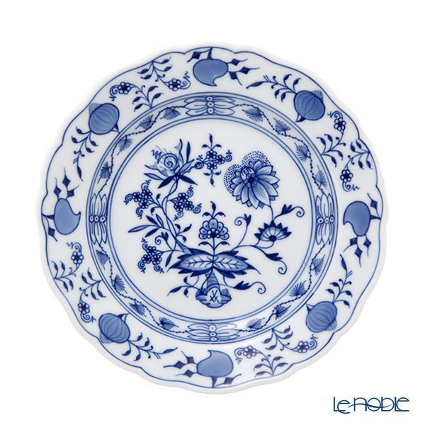 マイセン（Meissen） ブルーオニオン 800101／00472 プレート 20cm